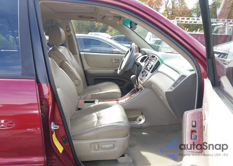 2005 Toyota Highlander Limited V6 from USA, damaged, VIN JTEDP21A850075726